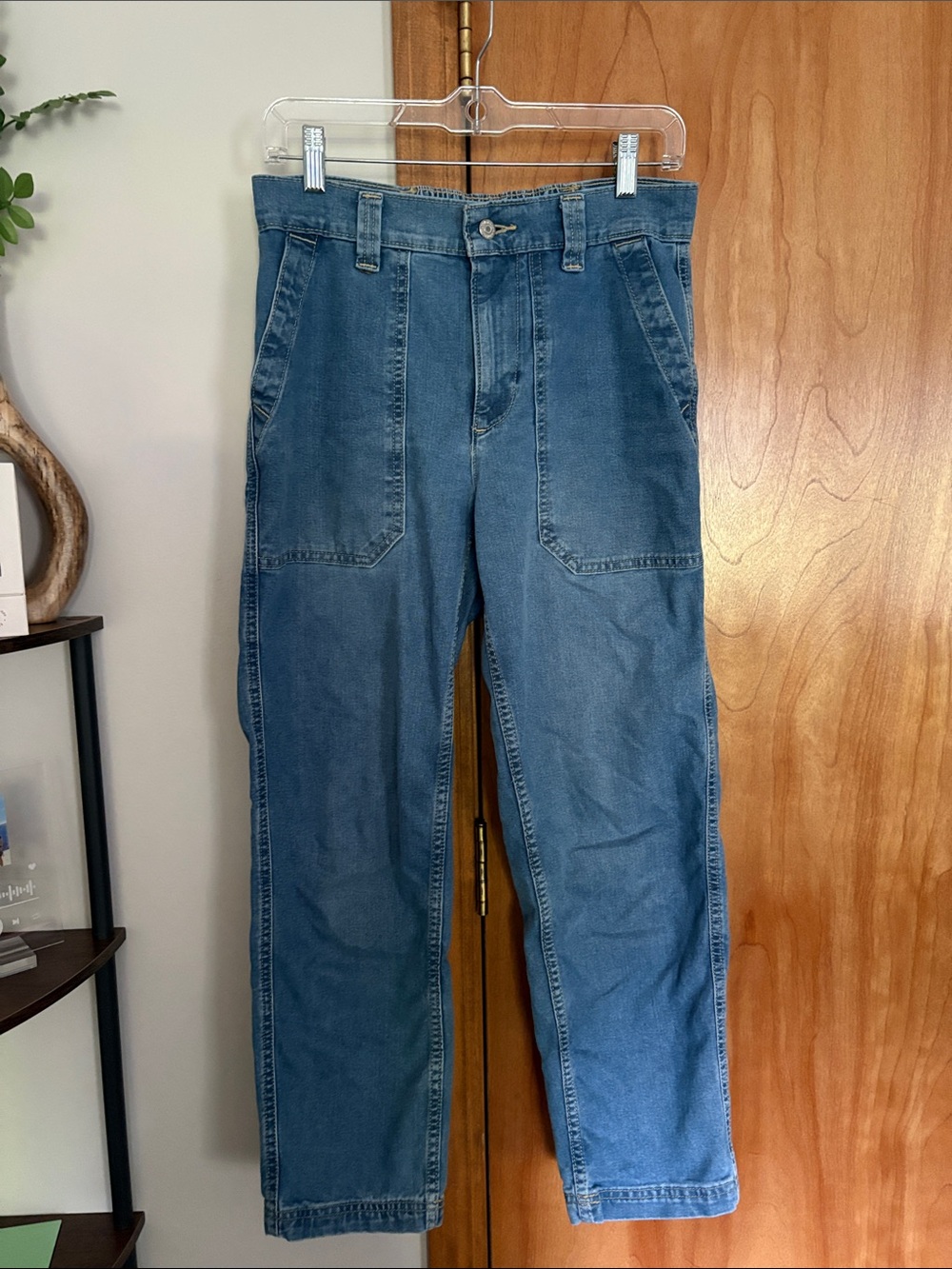 Old Navy High-Rise Blue Jeans